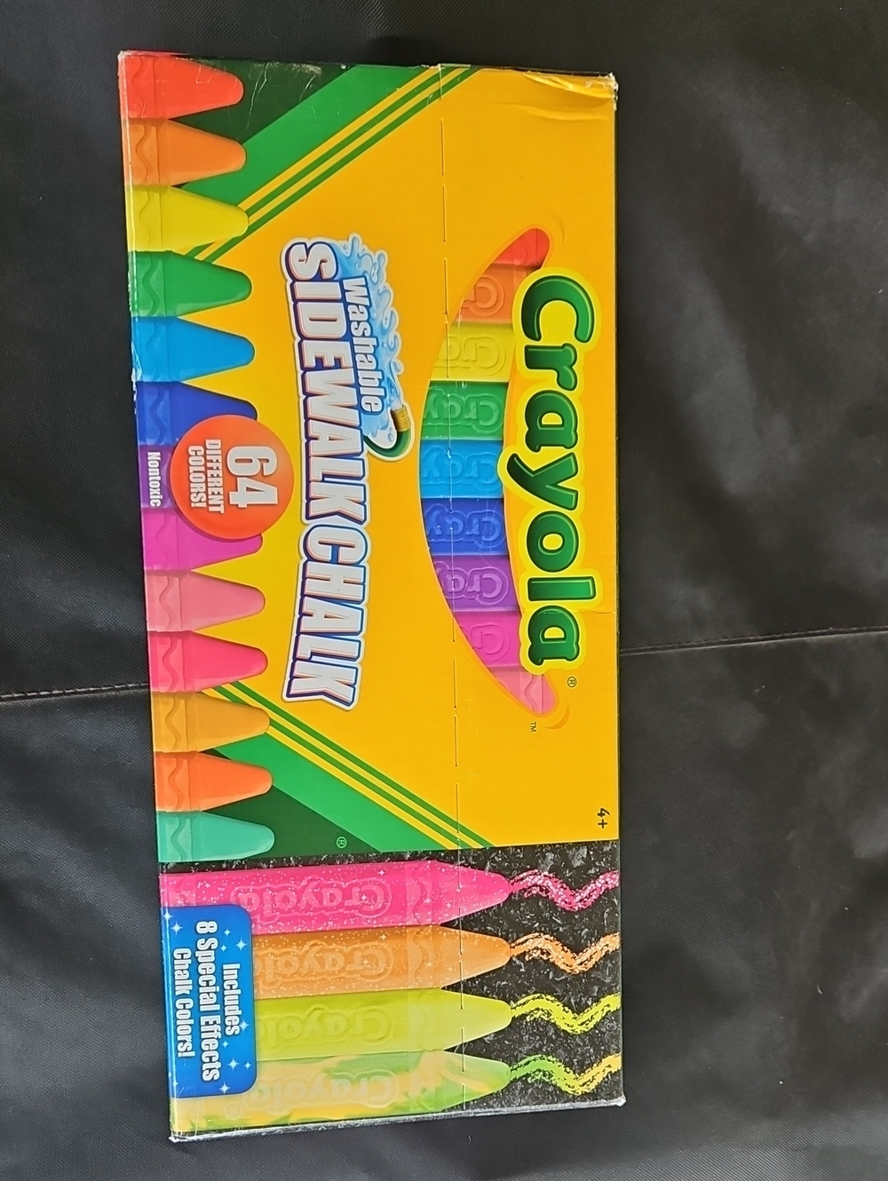 Crayola 64-Color Washable Sidewalk Chalk - Multicolor